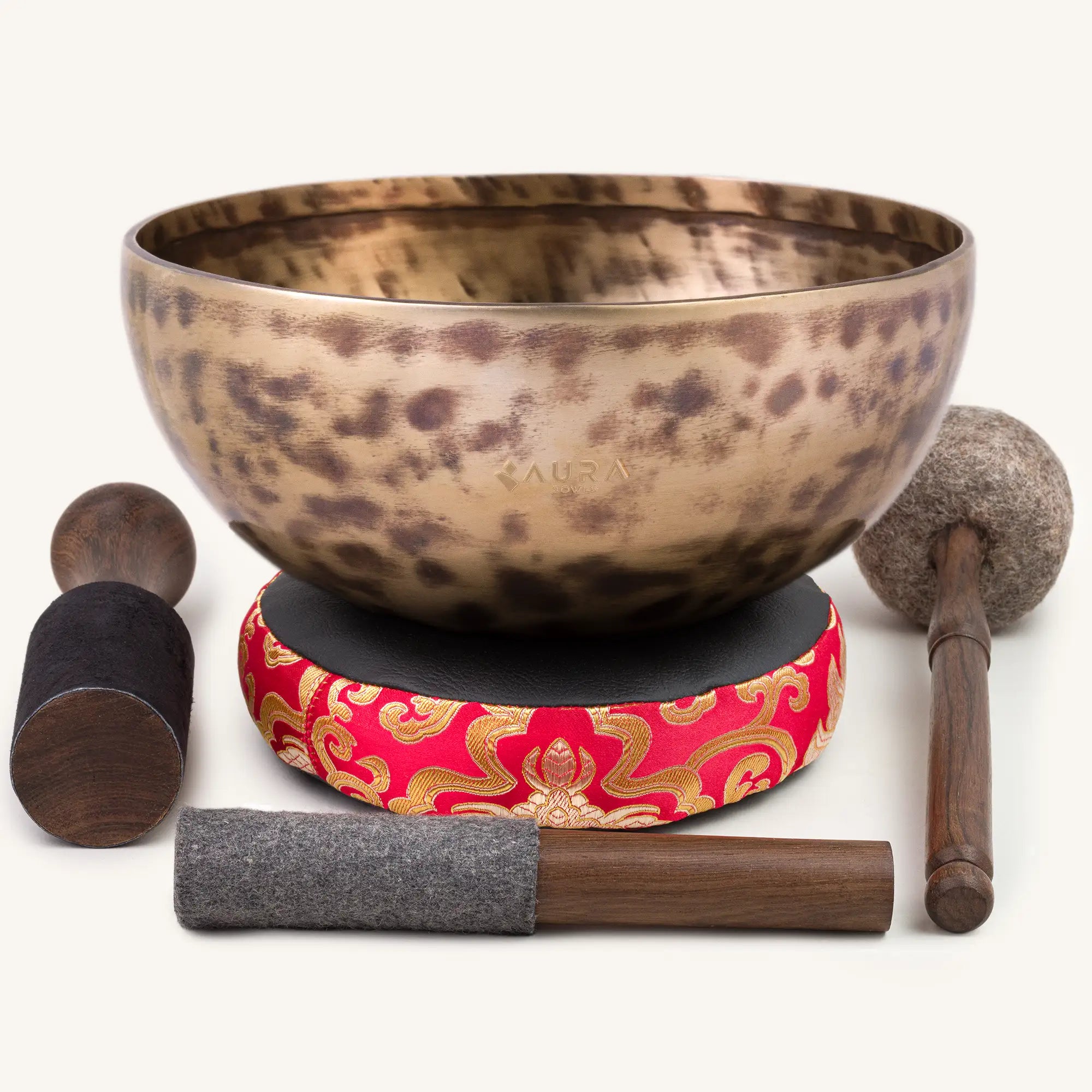 Jambati Tibetan Singing Bowl HW137 - 8 1/8", E3 & B4.