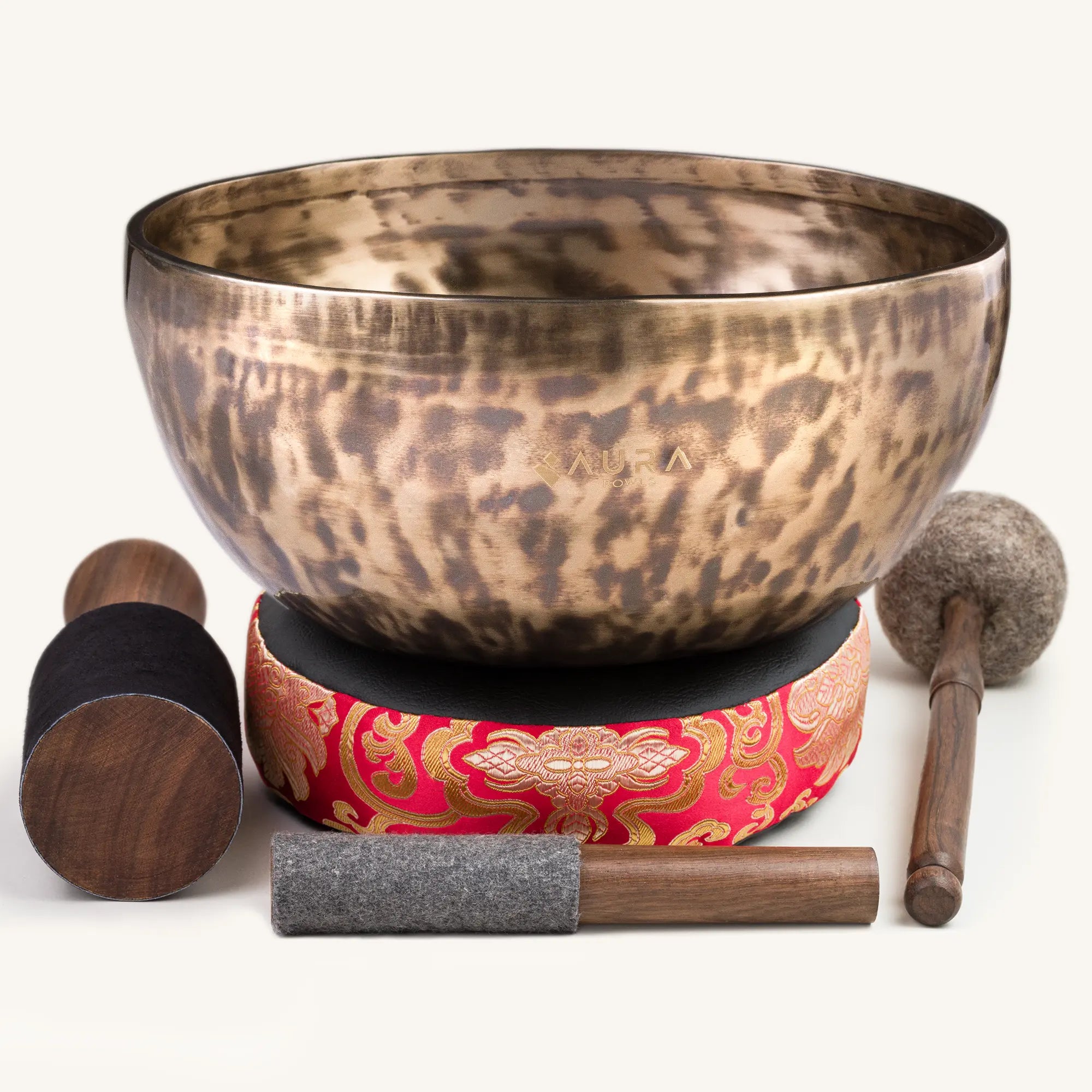 Jambati Tibetan Singing Bowl HW200 - 9 7/8", C3 & G4.