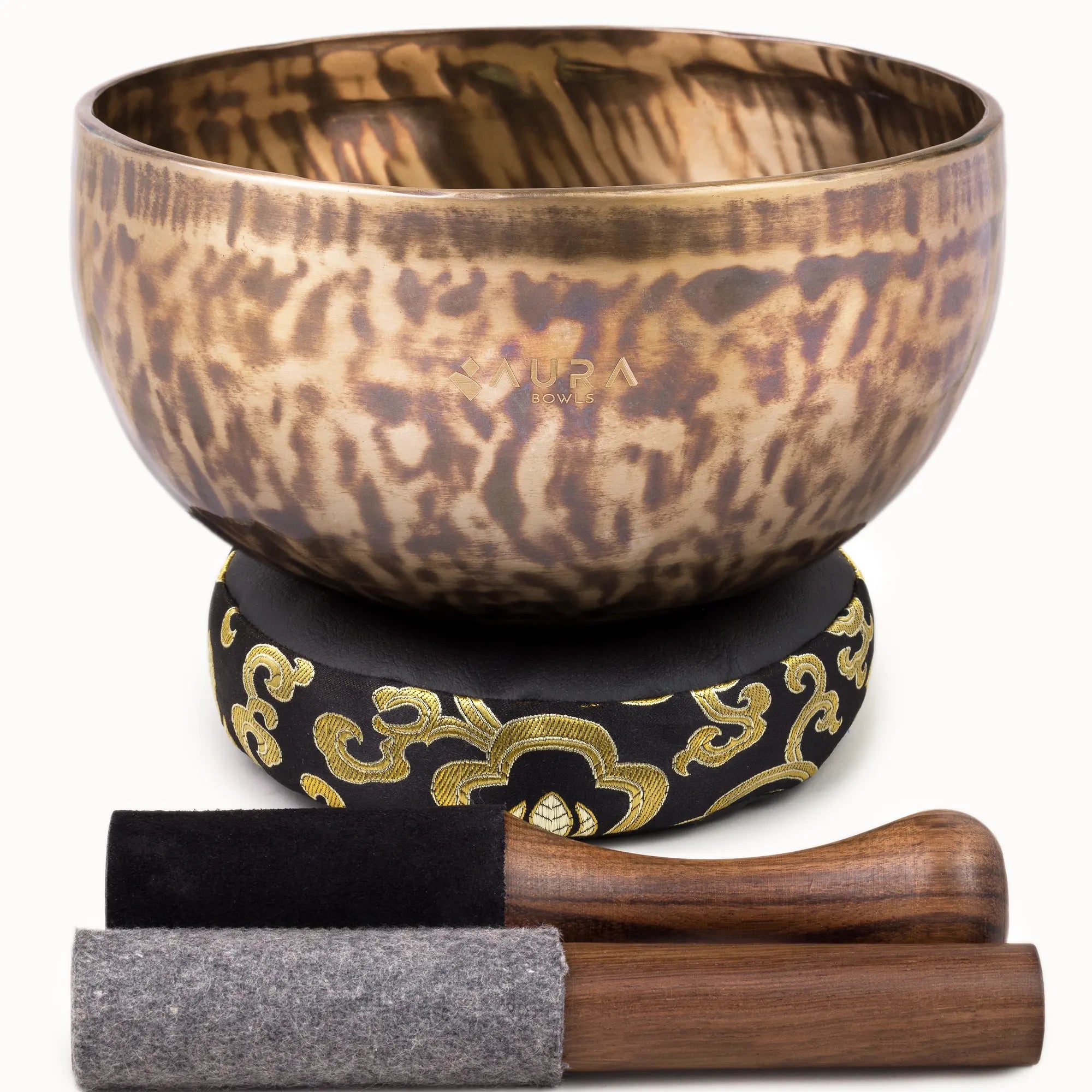 Jambati Tibetan Singing Bowl HW282 - 9", D3 & G#4.