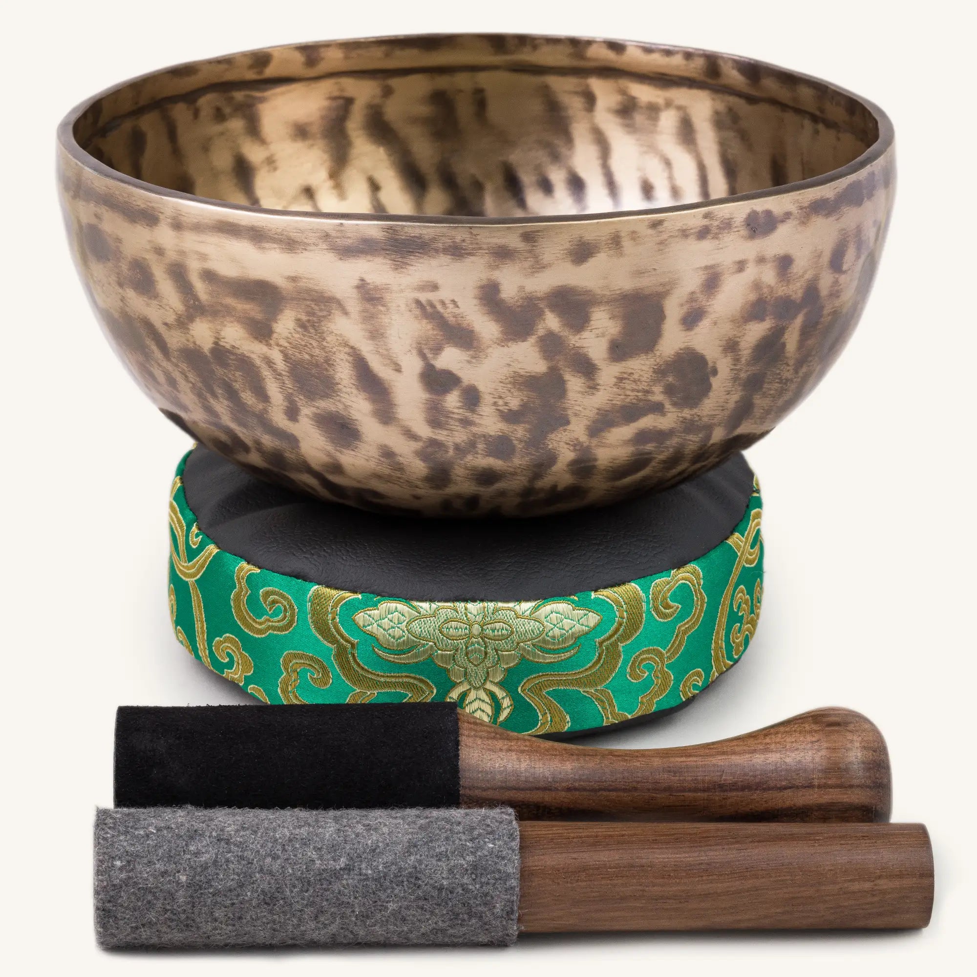 Jambati Tibetan Singing Bowl HW348 - 9 1/8", F3 & C5.