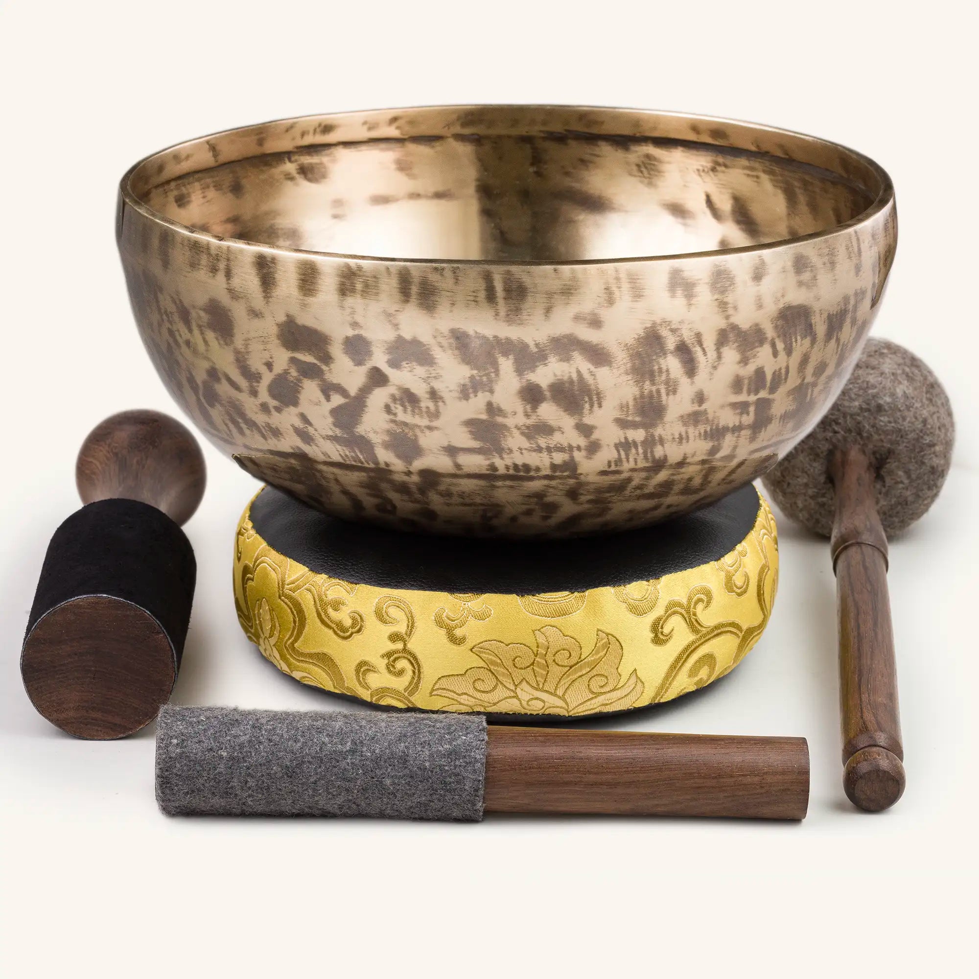 Jambati Tibetan Singing Bowl HW365 - 9 1/4”, D#3 & A#4.