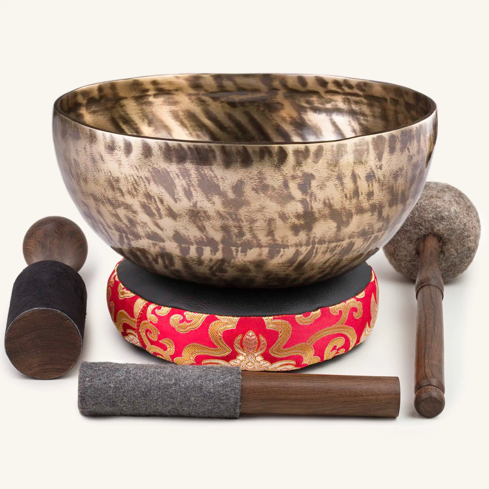 Jambati Tibetan Singing Bowl HW385 - 9 1/2", B2 & F4.