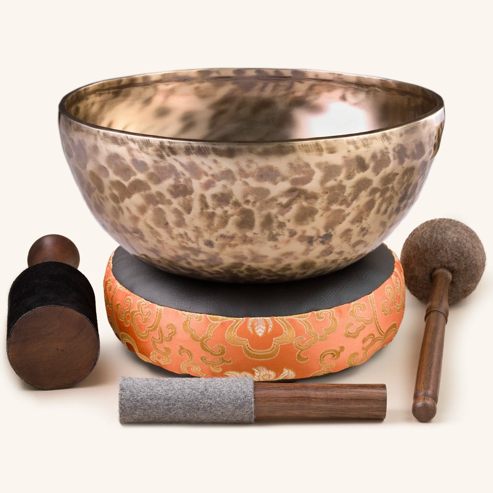 Jambati Tibetan Singing Bowl HW404- 11 1/8", A2 & E4.