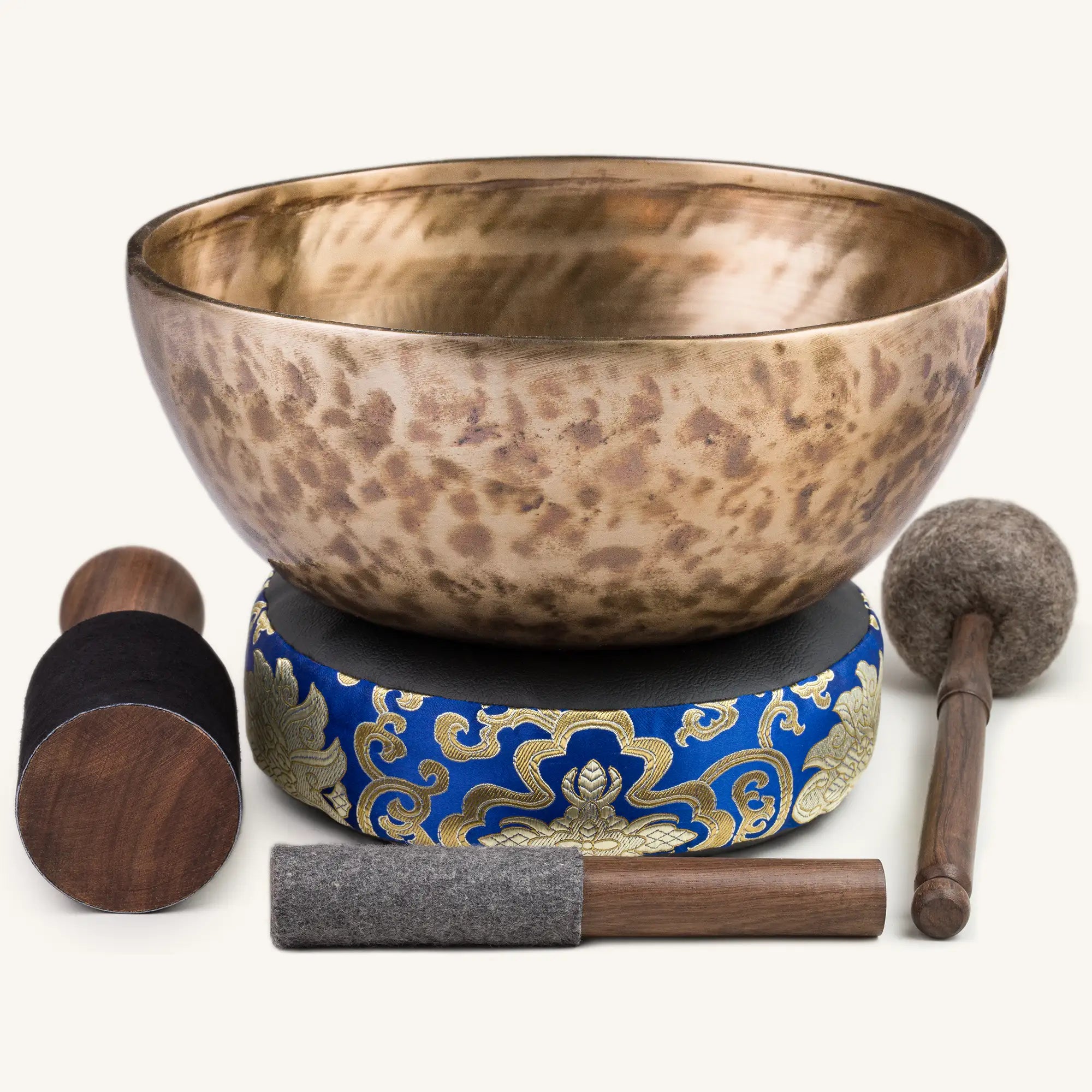 Jambati Tibetan Singing Bowl HW432 - 9 5/8” D#3 & A5.