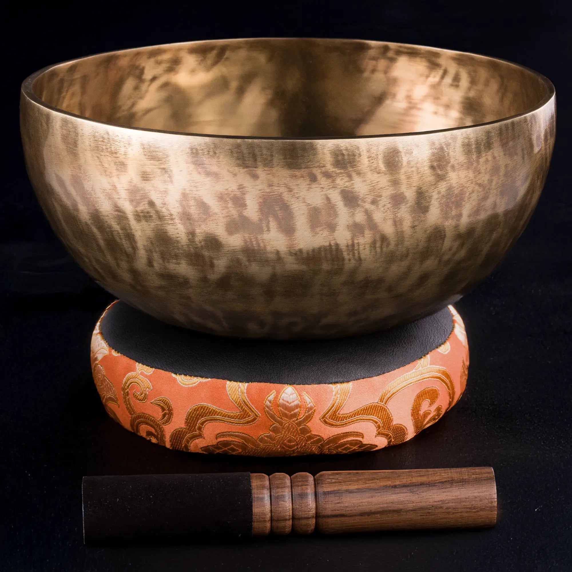 Jambati Tibetan Singing Bowl HW522 - 10 1/4", B2 & F#4.