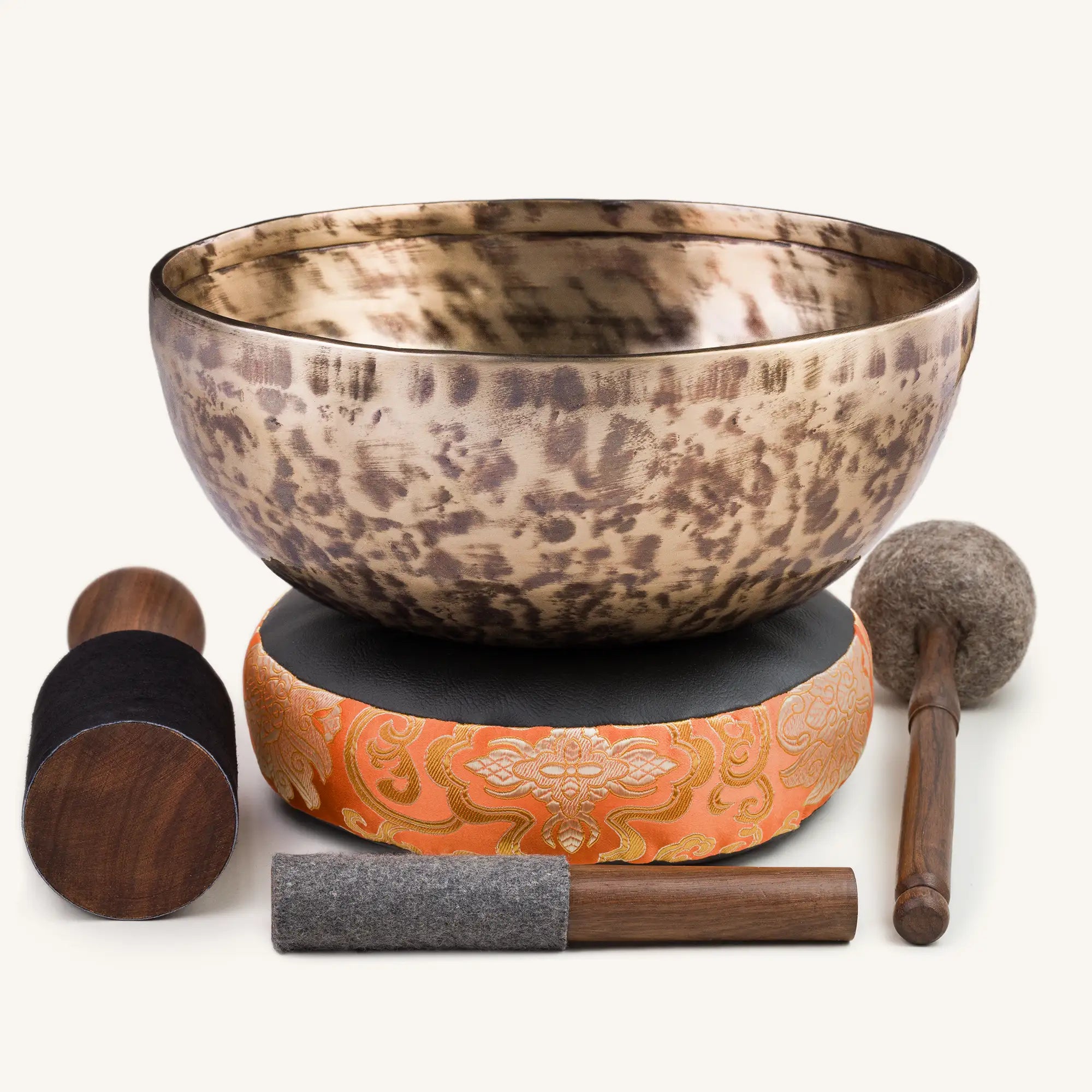 Jambati Tibetan Singing Bowl HW587 - 9 1/4” D#3 & A#4.