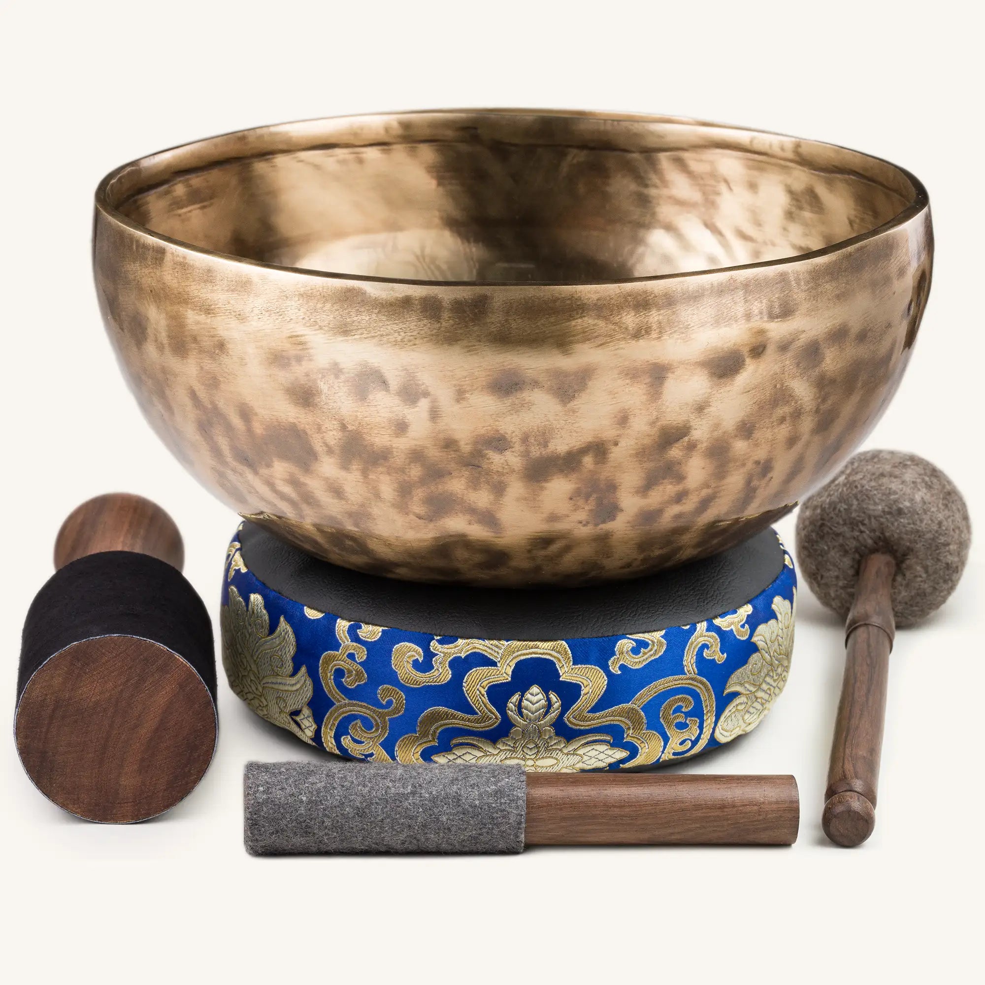 Jambati Tibetan Singing Bowl HW665B - 10 1/2", B2 & F#4.