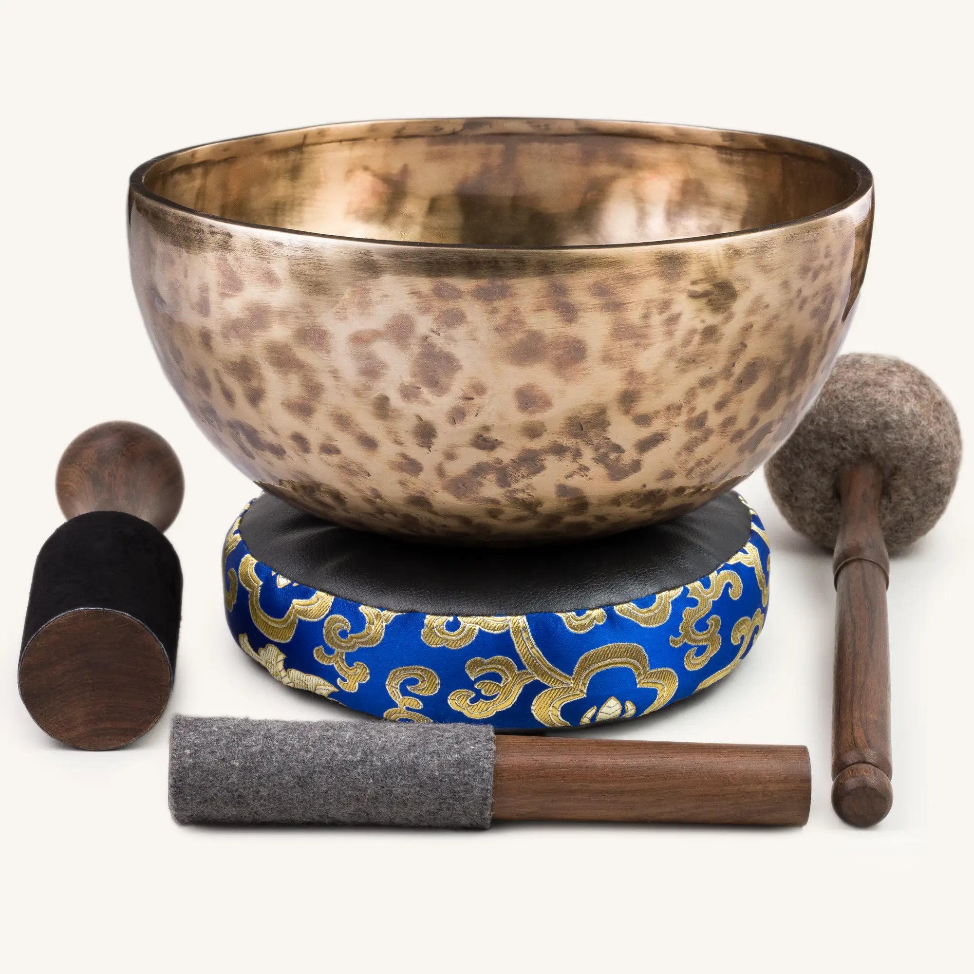 Jambati Tibetan Singing Bowl HW684 - 10 1/2", B2 & F#4.