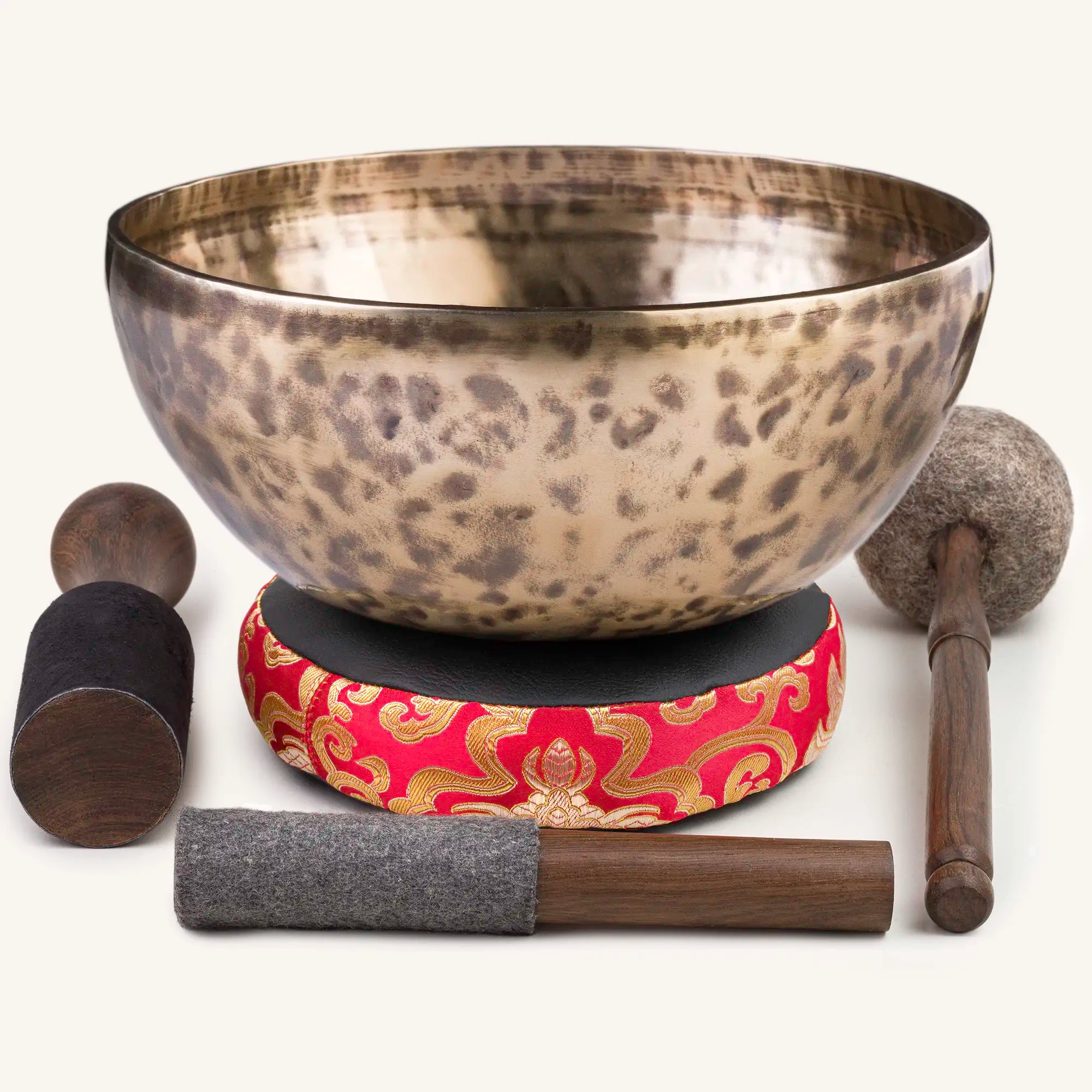 Jambati Tibetan Singing Bowl HW793 - 12 3/4", F#2 & D4.