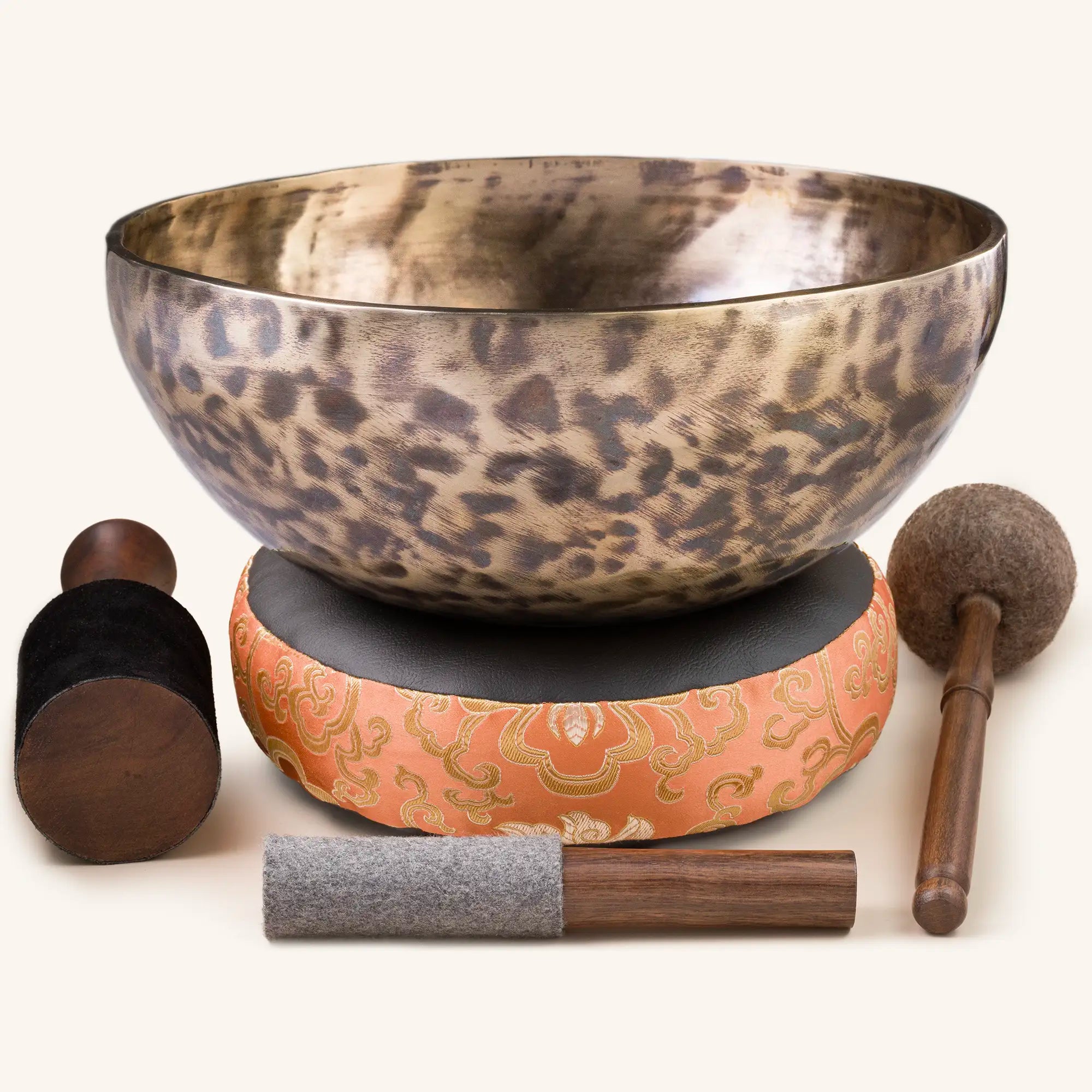 Jambati Tibetan Singing Bowl HW797 - 10 7/8", A2 & E4.