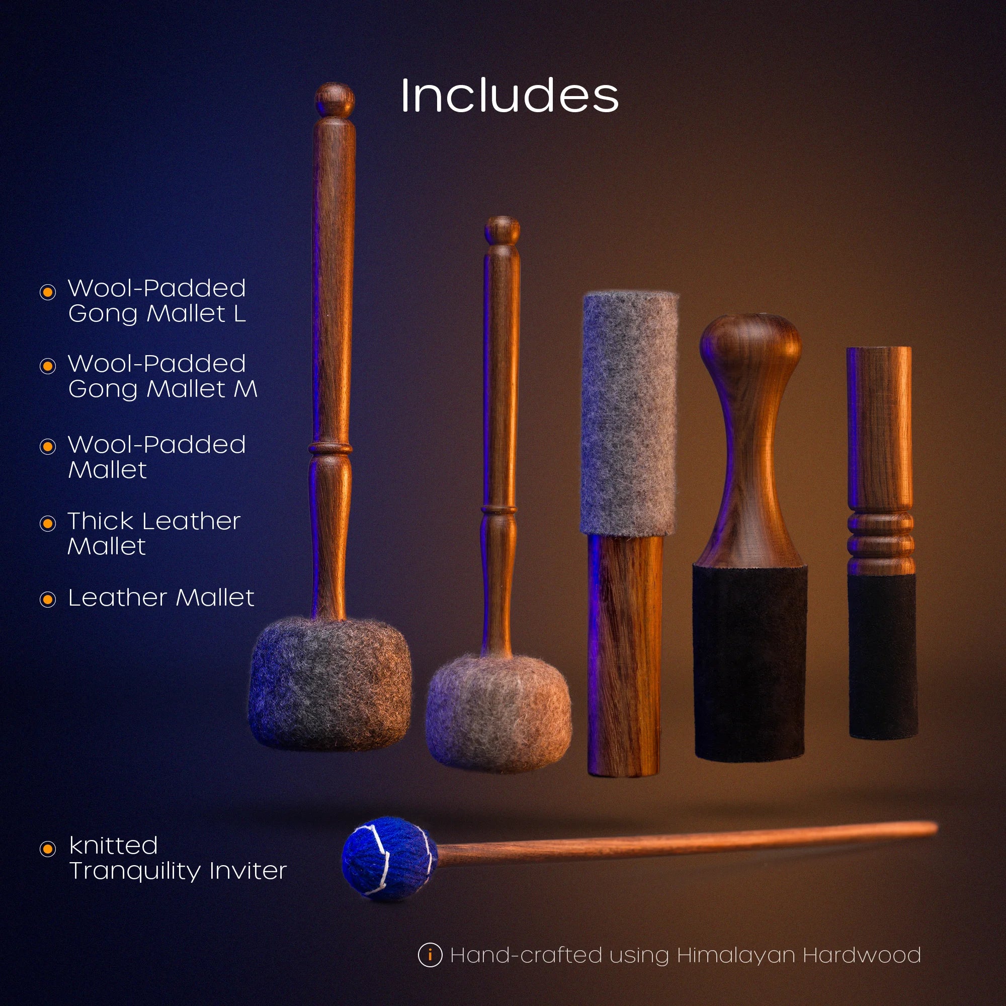 Master Practitioners Choice – 8 pc. Chakra-tuned Tibetan Singing Bowl Set MC8S03