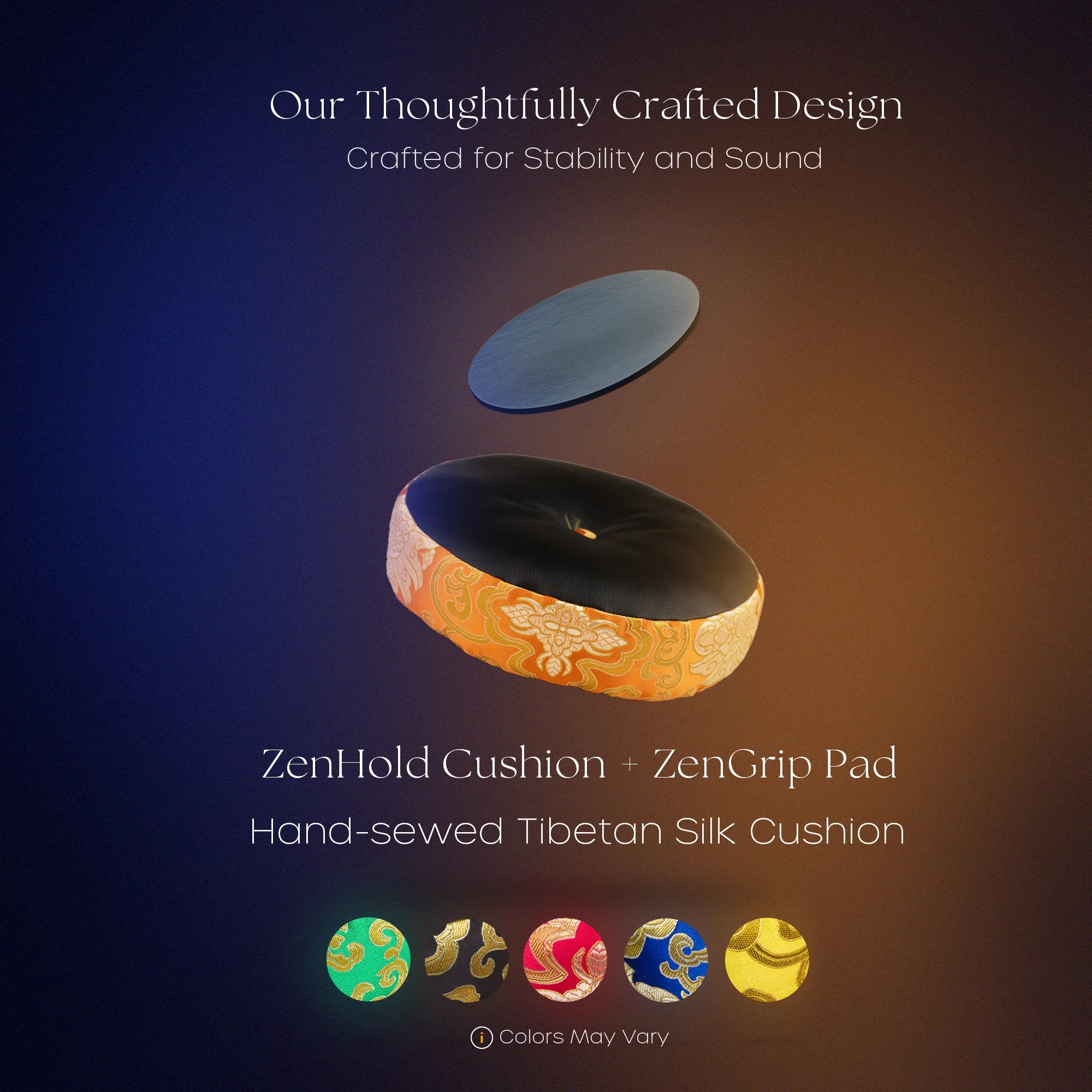 Jambati Tibetan Singing Bowl HW30- 8 3/4", F3 & B4.