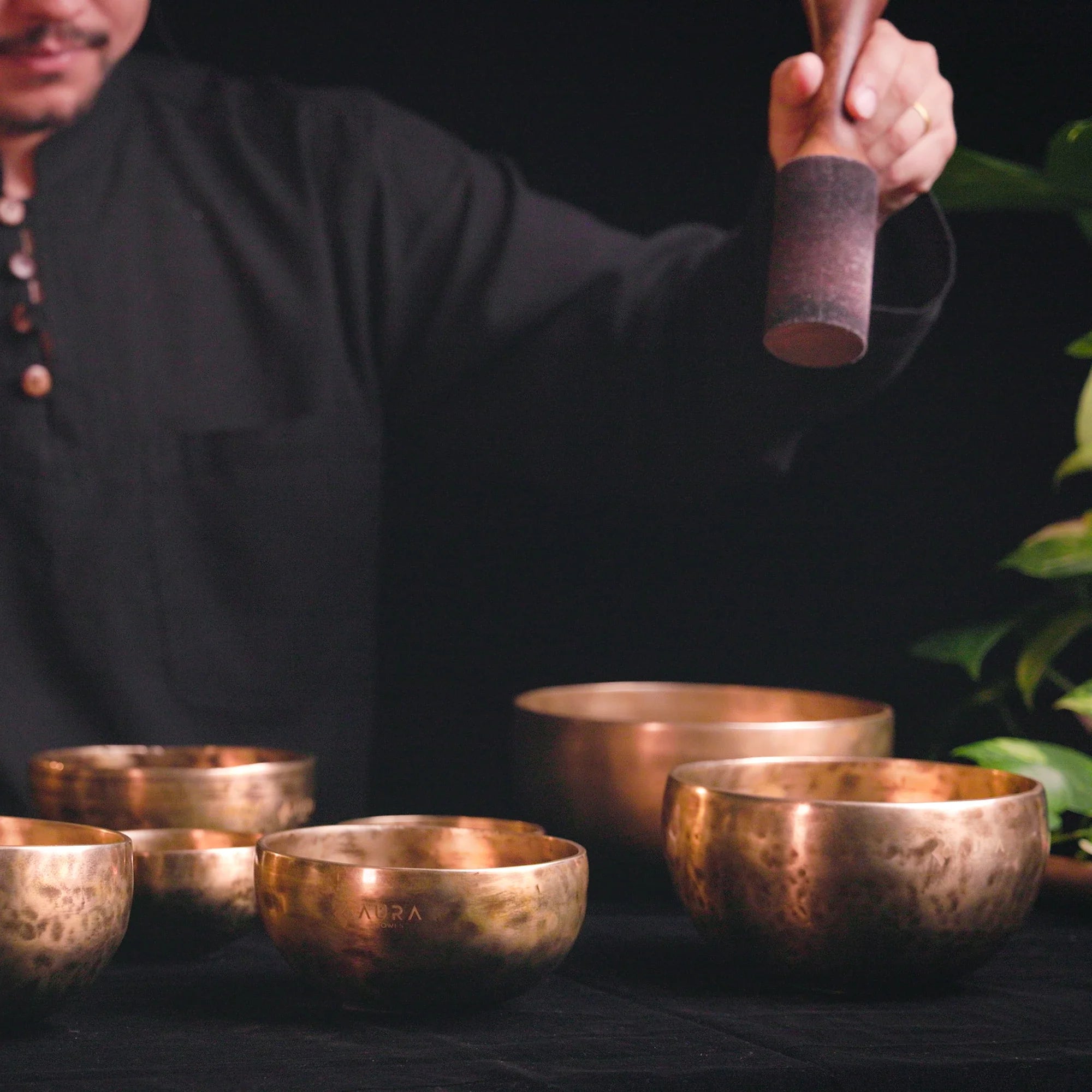Small Tibetan Singing Bowls