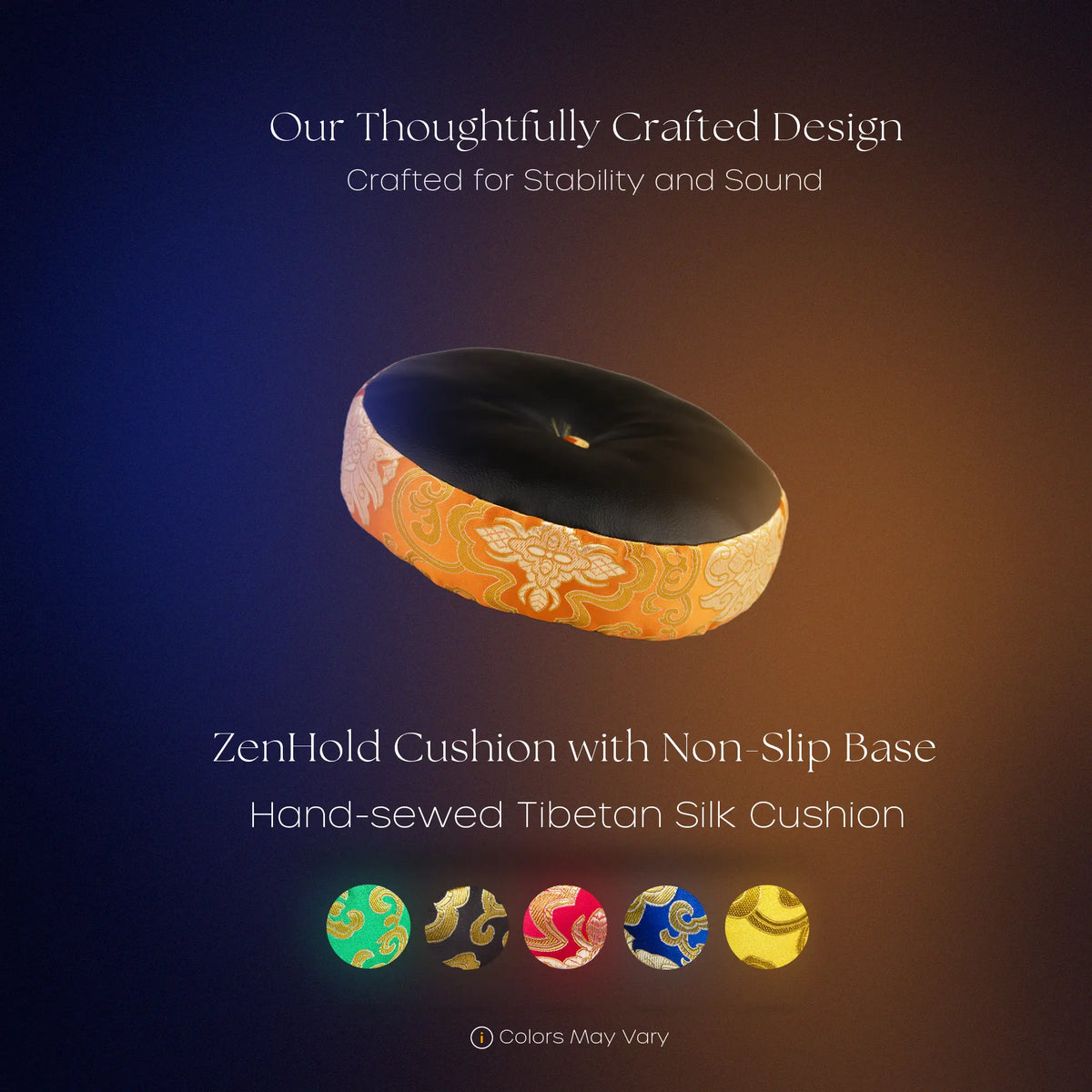 Jambati Tibetan Singing Bowl HW734 - 10 1/4", B2 & F#4.